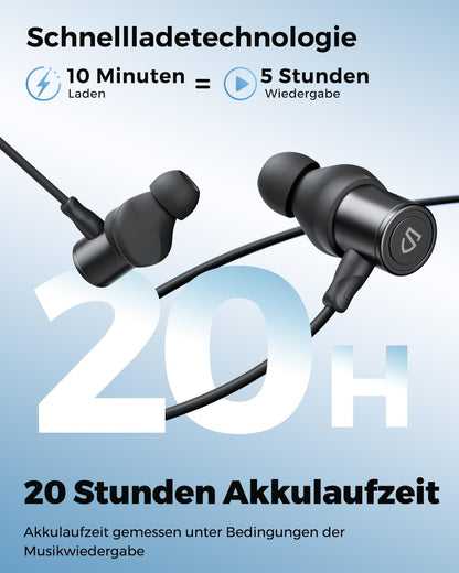 SoundPEATS Q40HD Bluetooth In-Ear-Kopfhörer mit LDAC und IP67