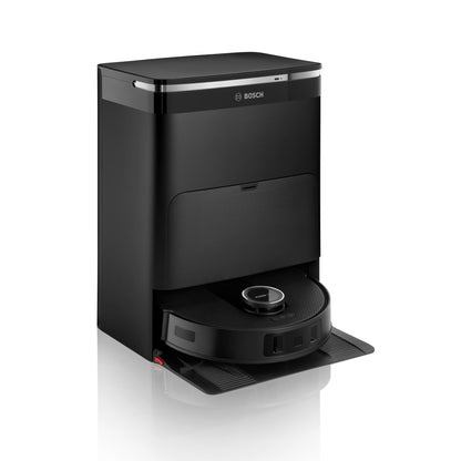 Bosch Spotless Max BCRDW3B Saugroboter mit Wischfunktion, schwarz, Nass-Trocken-Servicestation