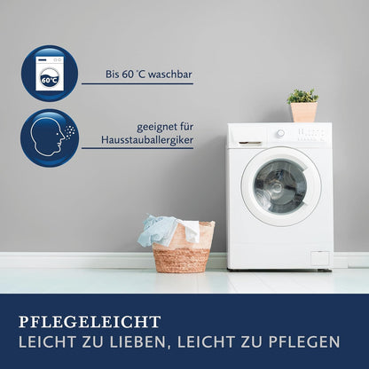 Billerbeck E04 Gold Edition Daunendecke – 135x200cm, Wärmestufe Mittel