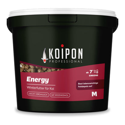 KOIPON Energy Winter Koifutter sinkend 6mm Pellets – 5 kg
