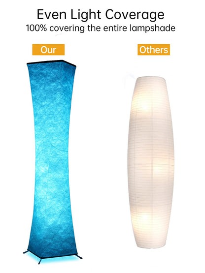 Amdelne RGB LED Stehlampe – Dimmbar, Musik Sync & App, Weiss