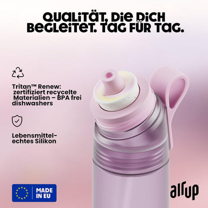 air up Twist Pro Trinkflasche Lavender 600 ml mit 5 Duft-Pods
