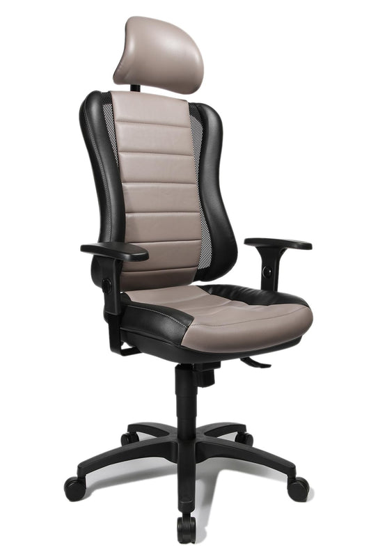 Topstar HE30PS103X Head Point RS "P4" Bürostuhl - grau/schwarz. Ein Schreibtischstuhl zum bequemen Sitzen im Arbeitszimmer.