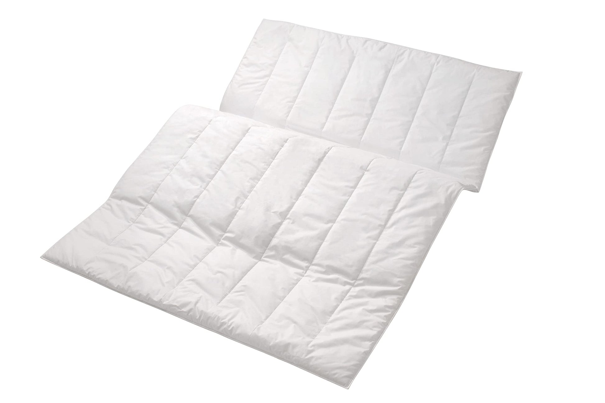 Centa-Star Aqua Aktiv 1358.00 Vierjahreszeitenbett - 135x200 cm. Weiße, gesteppte, modulare Bettdecke für ganzjährigen Schlaf.
