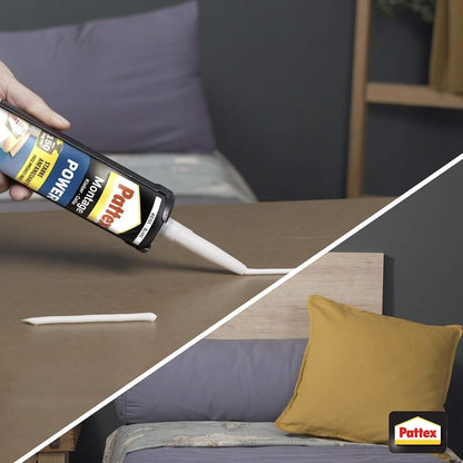 Pattex Montagekleber Power Bau- & Kraftkleber innen/aussen (12er Pack)