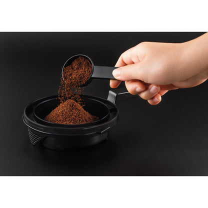 KRUPS KM468210 Kaffee-Druckbrühautomat - Edelstahl, Weiss