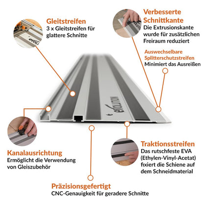 Evolution ST2800-G2 Kreissägen Führungsschiene Universal - 2.8m