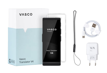 Vasco Translator V4 Mobiler Sprachübersetzer - Cobalt Blue