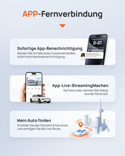 70mai 4G Hardwire Kit UP04 für Dashcams mit 24h Parküberwachung