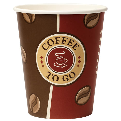 FALAMBI Pappbecher 200 ml, Coffee to go, Einwegbecher, 1000 Stück – Papierbecher für Heiss- und Kaltgetränke