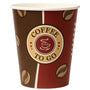 FALAMBI Pappbecher 200 ml, Coffee to go, Einwegbecher, 1000 Stück – Papierbecher für Heiss- und Kaltgetränke