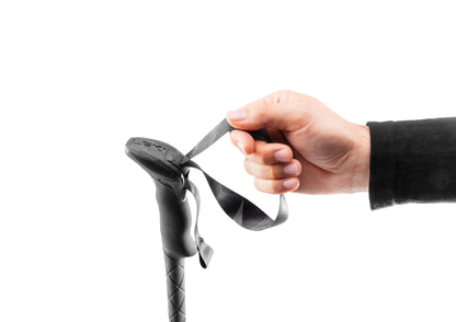 LEKI Makalu FX Carbon AS Stöcke – Anthrazit/Rot 110-130cm