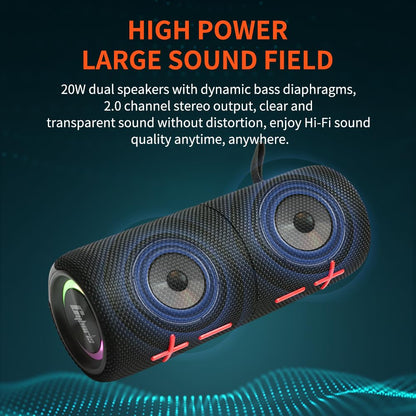 CYBORIS S11-M 2-in-1 Bluetooth-Lautsprecher, magnetisch, 20W, IPX6