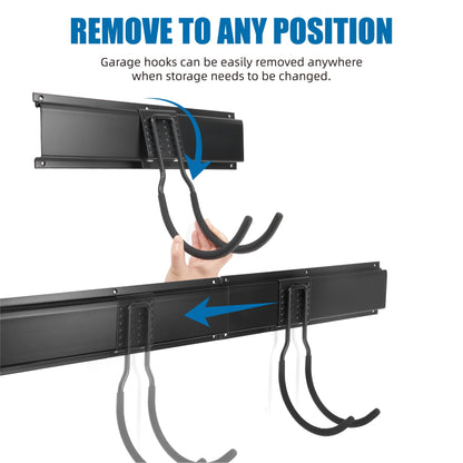 Garten & Werkzeug Organizer Wandhalterung – 80 Zoll