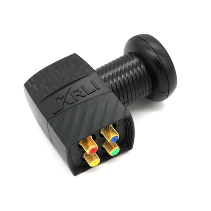 ARLI Sat-Anlage 60 cm mit Quad LNB, 15 m Koaxialkabel und Satfinder