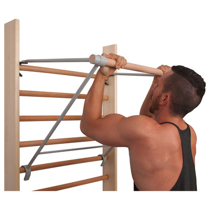 Klimmzugstange für Sprossenwand – Reckstange Bauchtrainer