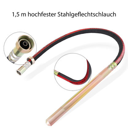 ProfiTool Betonrüttler Elektrisch Hand 1300W – 1.5m Kupferstange