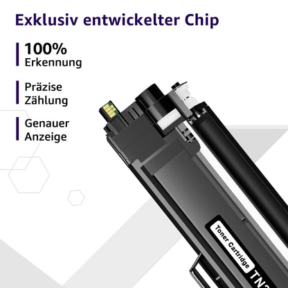 ONLYU Toner kompatibel mit Brother TN-243CMYK TN247, 5er-Pack