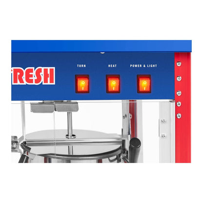 Royal Catering Popcornmaschine Retro-USA-Design - 1600W