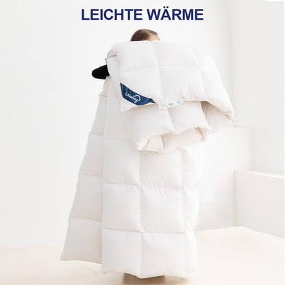 Uniency Daunendecke Winterdecke – 135x200 Extra Warm