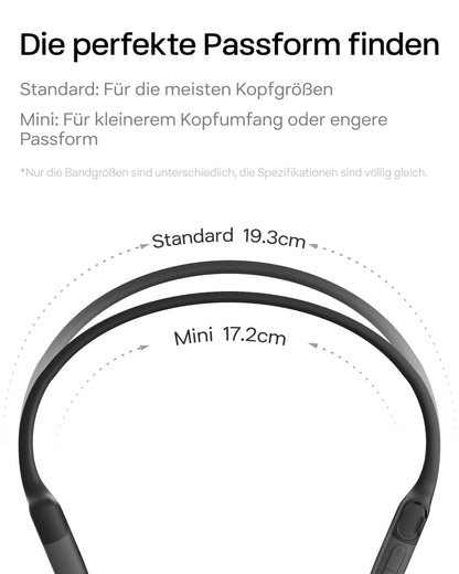 SHOKZ OpenRun Open-Ear Knochenschall-Kopfhörer mit Bluetooth