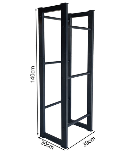 QUICK STAR Getränkekistenregal 3er Standregal 39x30x140cm