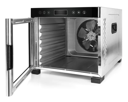 ROMMELSBACHER DA 950 Dörrautomat 6 Edelstahl-Dörrtabletts