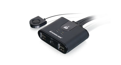 IOGEAR USB Sharing Switch Daten-Umschalter - 2x4 USB 2.0