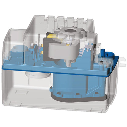 SFA Sanicondens Eco V02 Kondensatpumpe für Heizung, Klima – 2 Zuläufe