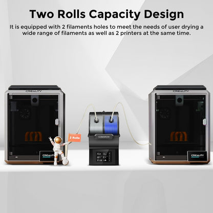 Comgrow SH02 3D Filament Trockner Box – Speicher & Spulenhalter