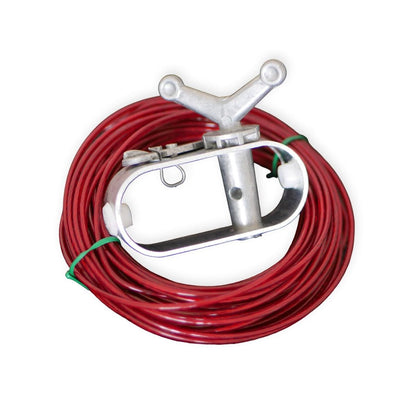 TECPLAST PO155RD Poolabdeckung rund - 6.20m f. 5.4m Pool, Abflussnetz