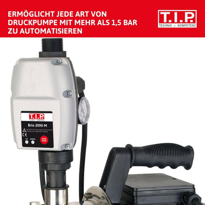 T.I.P. BRIO 2000 M Elektronische Pumpensteuerung Druckschalter 1.5 Bar