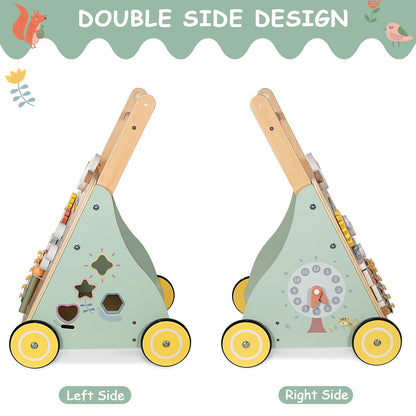 Lauflernwagen Holz Montessori Baby - multifunktionale Lauflernhilfe