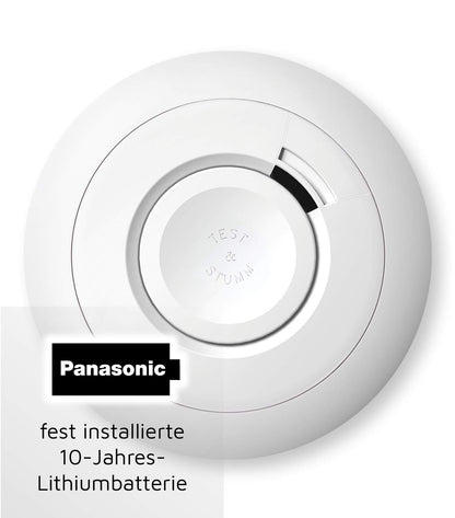 Ei Electronics Ei650 Rauchwarnmelder, 4er Set mit 10-Jahres-Batterie