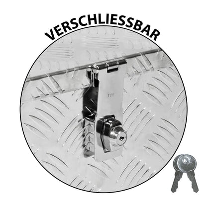 Trucky Truckbox Anhängerbox Aluminium Deichselbox D050
