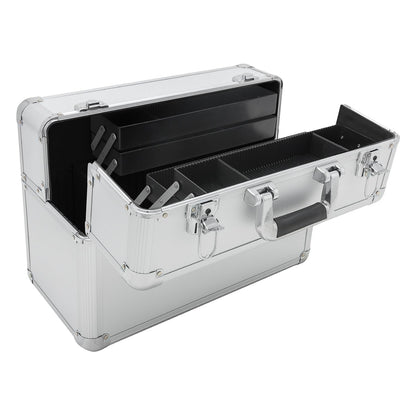 anndora Werkzeugkoffer lang Universal L45x23x34 cm - Silber