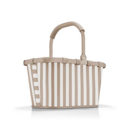 reisenthel carrybag summerstripes coffee Einkaufskorb 22 l