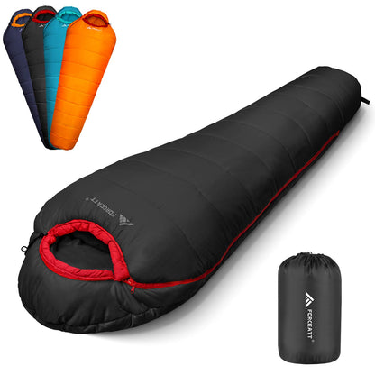 Forceatt Schlafsack Deckenschlafsack 3-4 Jahreszeiten - 0-20°C