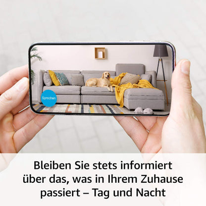 Blink Indoor Kabellose HD Sicherheitskamera – 3er-System