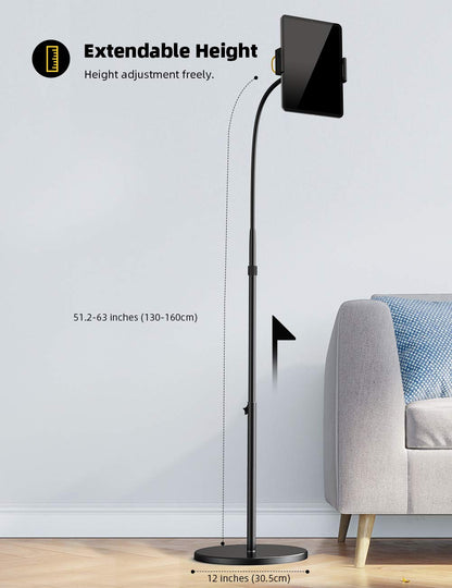 Lamicall Tablet Bodenständer - Schwanenhals, 4.7-13 Zoll