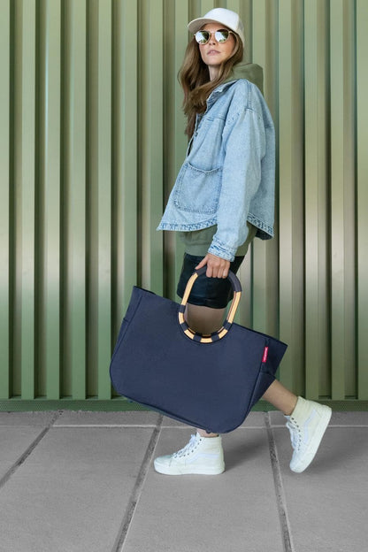 reisenthel loopshopper L midnight gold – Shopper aus recyceltem PET