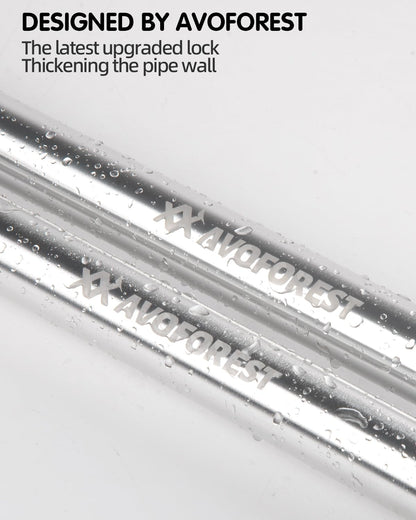 AVOFOREST TP10 Teleskop-Zeltstange Aluminium, 88–265 cm, 2er-Set