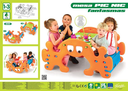 Feber Geist Picknicktisch Kindertisch – Famosa 800010242