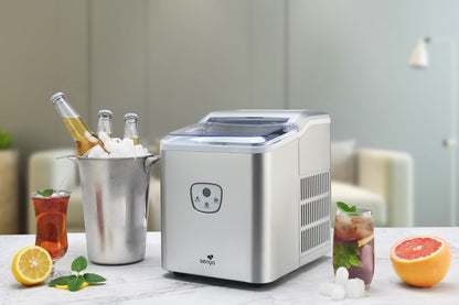 SENYA SYCP-IM002 Eiswürfelmaschine – Silber Kunststoff