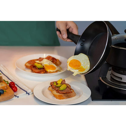 Amazon Basics Kochgeschirr-Set Antihaft Induktion - 6er Schwarz