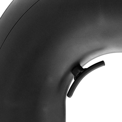 Raik Rauchrohr Set 150 mm 90 Grad Bogen schwarz – 2 mm Stahl Senotherm