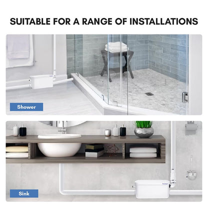 Aquamatix Duschpumpe 250W Hebeanlage Abwasserpumpe kompakt