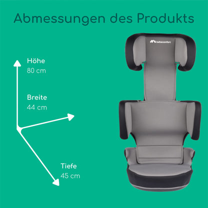 Bebeconfort RoadFix i-Size Isofix Kindersitz klappbar - Grey Mist