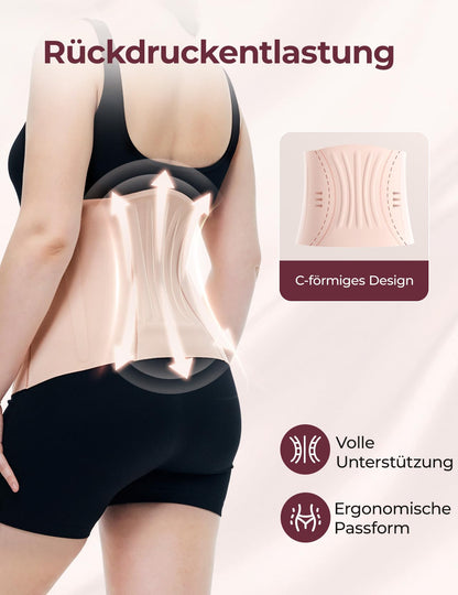 Momcozy Ergowrap Bauchgurt nach Geburt, nahtloses Bauchband Grösse M