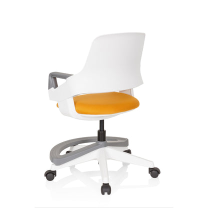 hjh OFFICE Kid Flex Mitwachsender Drehstuhl - Orange
